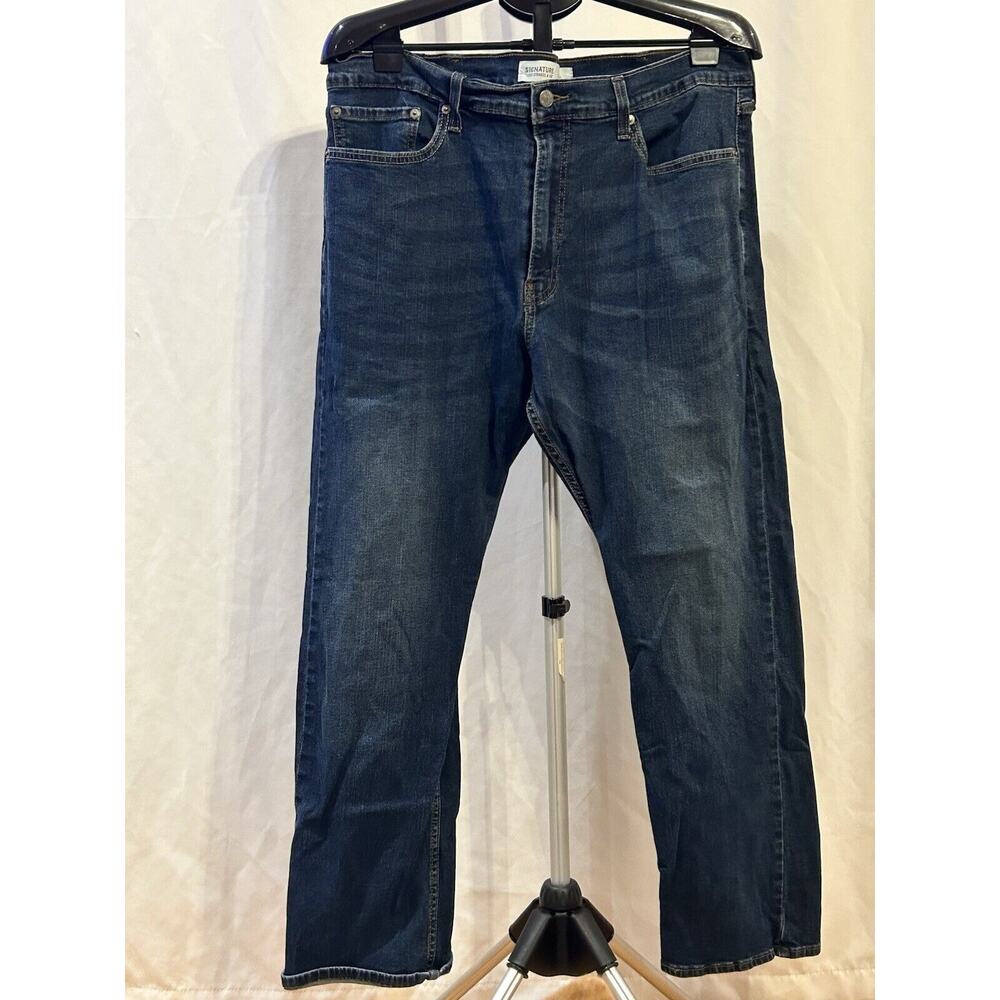 Signature Levi Strauss & Co. S51 Straight Denim Jeans 38 x 30